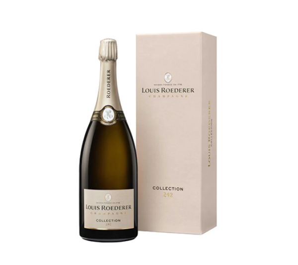 Coffret Bois Roederer - 1 Jeroboam Brut Collection 243