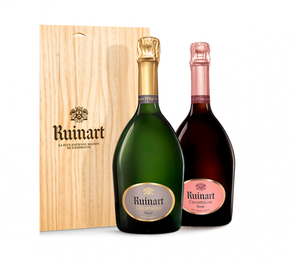 Coffret Duo Ruinart - R de Ruinart et Rosé