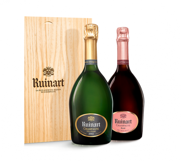 Coffret Duo Ruinart - Rosé et Millésimé